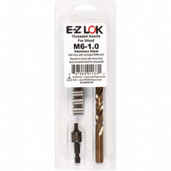 E-Z LOK - Thread Repair Kits Insert Thread Size (mm): M6x1.00 Includes Drill: Yes - Industrial Tool & Supply