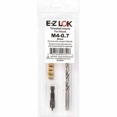 E-Z LOK - Thread Repair Kits Insert Thread Size (mm): M4x0.70 Includes Drill: Yes - Industrial Tool & Supply