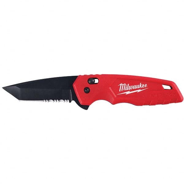 Milwaukee Tool - Pocket & Folding Knives Knife Type: Folding Knife Edge Type: Serrated - Industrial Tool & Supply