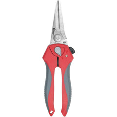 8″ Straight Snip - Wire Cutting Notch - Industrial Tool & Supply
