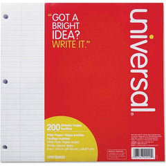 UNIVERSAL - Note Pads, Writing Pads & Notebooks Writing Pads & Notebook Type: Filler Paper Size: 8 x 10-1/2 - Industrial Tool & Supply