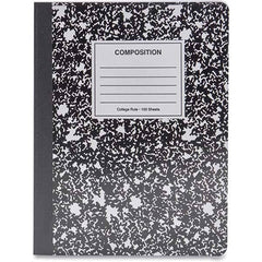 UNIVERSAL - Note Pads, Writing Pads & Notebooks Writing Pads & Notebook Type: Composition Book Size: 9-3/4 x 7-1/2 - Industrial Tool & Supply