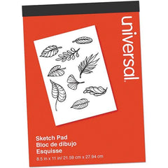 UNIVERSAL - Note Pads, Writing Pads & Notebooks Writing Pads & Notebook Type: Scratch Pad Size: 8-1/2 x 11 - Industrial Tool & Supply