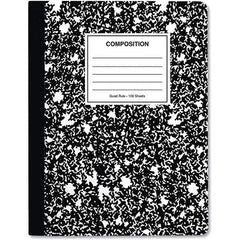 UNIVERSAL - Note Pads, Writing Pads & Notebooks Writing Pads & Notebook Type: Composition Book Size: 9-3/4 x 7-1/2 - Industrial Tool & Supply