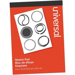 UNIVERSAL - Note Pads, Writing Pads & Notebooks Writing Pads & Notebook Type: Scratch Pad Size: 9 x 12 - Industrial Tool & Supply