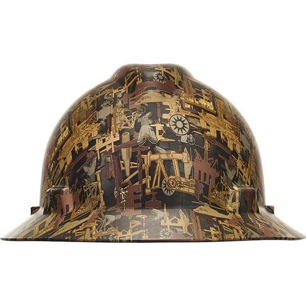 MSA - Hard Hats Type: Standard Adjustment: Ratchet - Industrial Tool & Supply