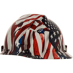 MSA - Hard Hats Type: Standard Adjustment: Ratchet - Industrial Tool & Supply