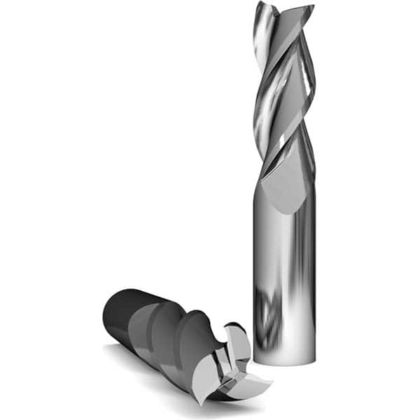 GWS - Square End Mills Mill Diameter (Inch): 0.75 Mill Diameter (Decimal Inch): 0.7500 - Industrial Tool & Supply