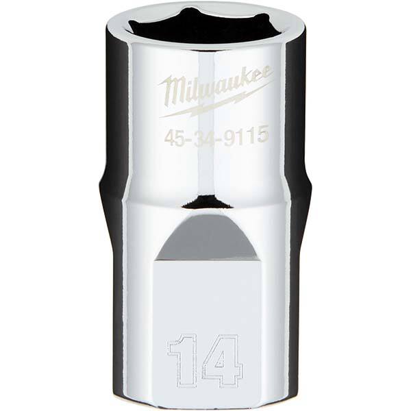 Milwaukee Tool - Hand Sockets Drive Size (Inch): 1/2 Size (mm): 14.0000 - Industrial Tool & Supply
