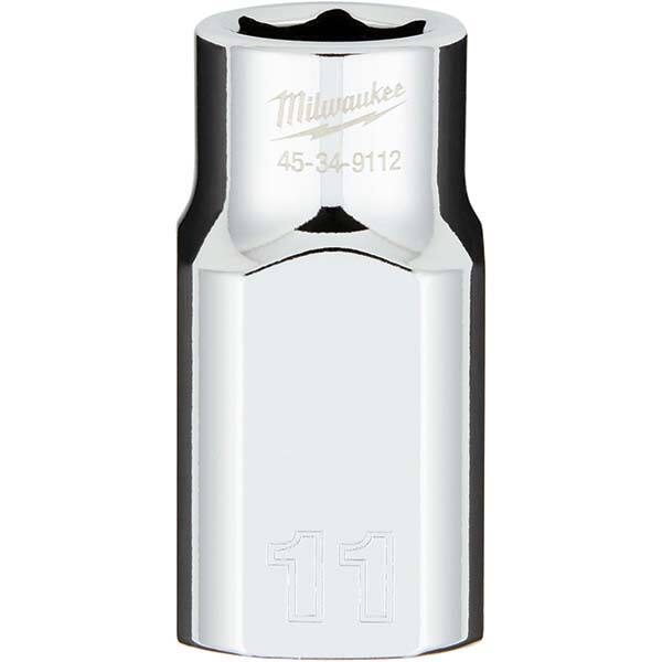 Milwaukee Tool - Hand Sockets Drive Size (Inch): 1/2 Size (mm): 11.0000 - Industrial Tool & Supply