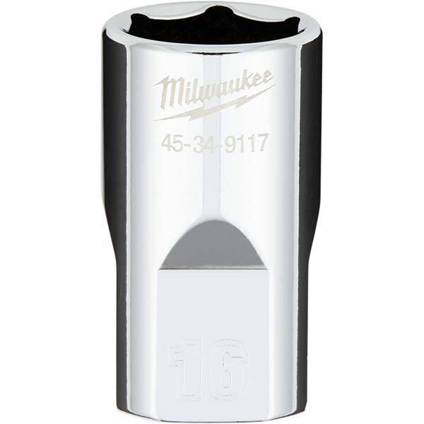 Milwaukee Tool - Hand Sockets Drive Size (Inch): 1/2 Size (mm): 16.0000 - Industrial Tool & Supply