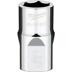 Milwaukee Tool - Hand Sockets Drive Size (Inch): 1/2 Size (Inch): 9/16 - Industrial Tool & Supply