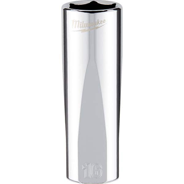 Milwaukee Tool - Hand Sockets Drive Size (Inch): 3/8 Size (mm): 16.0000 - Industrial Tool & Supply