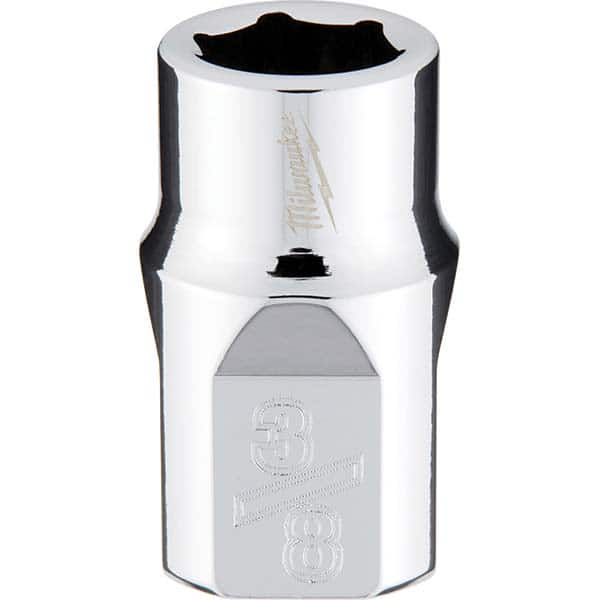 Milwaukee Tool - Hand Sockets Drive Size (Inch): 3/8 Size (Inch): 3/8 - Industrial Tool & Supply