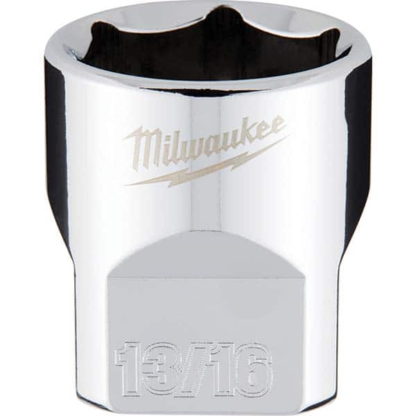 Milwaukee Tool - Hand Sockets Drive Size (Inch): 3/8 Size (Inch): 13/16 - Industrial Tool & Supply