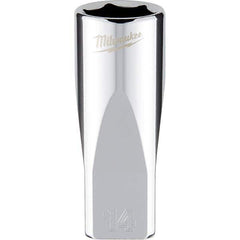 Milwaukee Tool - Hand Sockets Drive Size (Inch): 1/4 Size (mm): 14.0000 - Industrial Tool & Supply