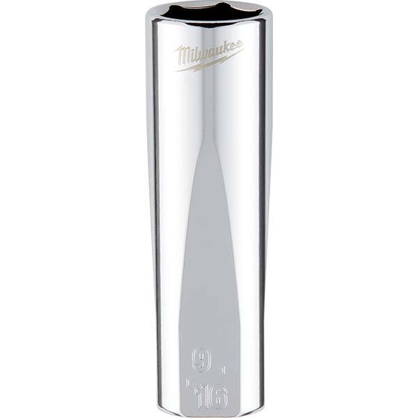 Milwaukee Tool - Hand Sockets Drive Size (Inch): 3/8 Size (Inch): 9/16 - Industrial Tool & Supply