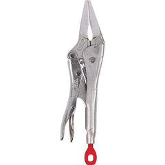 Milwaukee Tool - Locking Pliers Plier Type: Locking Pliers Jaw Style: Long Nose - Industrial Tool & Supply