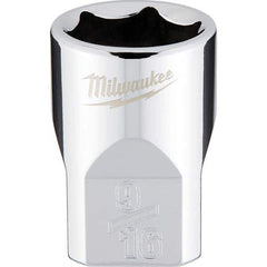 Milwaukee Tool - Hand Sockets Drive Size (Inch): 3/8 Size (Inch): 9/16 - Industrial Tool & Supply