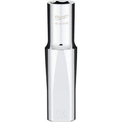 Milwaukee Tool - Hand Sockets Drive Size (Inch): 1/2 Size (mm): 12.0000 - Industrial Tool & Supply