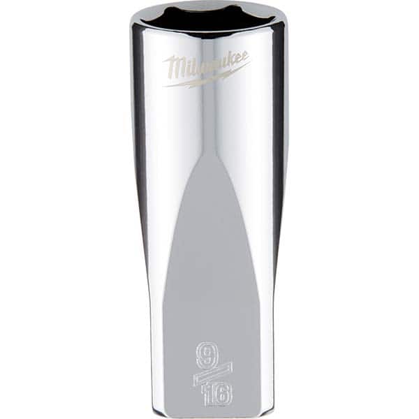 Milwaukee Tool - Hand Sockets Drive Size (Inch): 1/4 Size (Inch): 9/16 - Industrial Tool & Supply