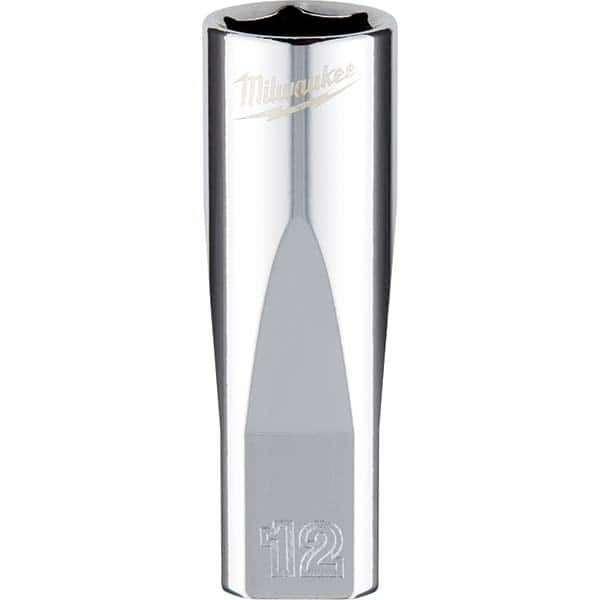 Milwaukee Tool - Hand Sockets Drive Size (Inch): 1/4 Size (mm): 12.0000 - Industrial Tool & Supply