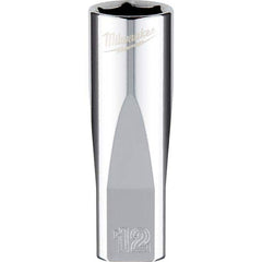 Milwaukee Tool - Hand Sockets Drive Size (Inch): 1/4 Size (mm): 12.0000 - Industrial Tool & Supply