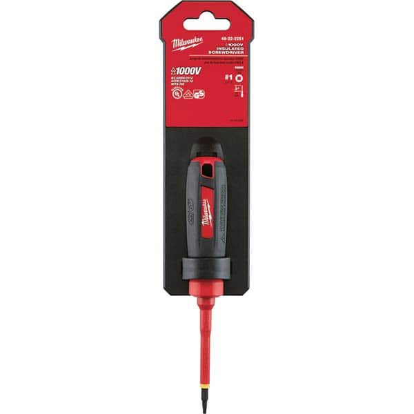 Milwaukee Tool - Precision & Specialty Screwdrivers Type: Screwdriver Overall Length Range: 7" - 9.9" - Industrial Tool & Supply