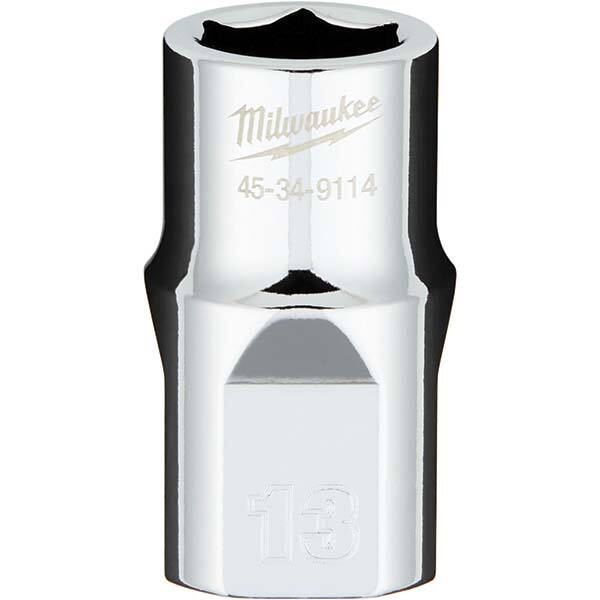Milwaukee Tool - Hand Sockets Drive Size (Inch): 1/2 Size (mm): 13.0000 - Industrial Tool & Supply