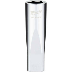 Milwaukee Tool - Hand Sockets Drive Size (Inch): 1/2 Size (mm): 17.0000 - Industrial Tool & Supply