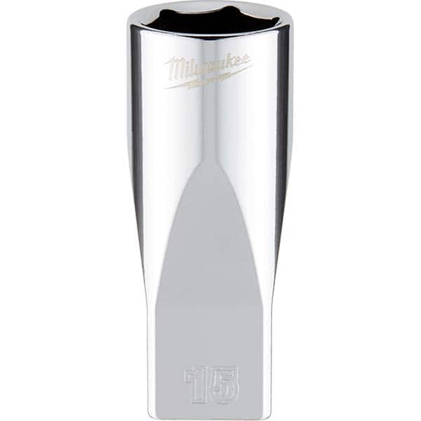 Milwaukee Tool - Hand Sockets Drive Size (Inch): 1/4 Size (mm): 15.0000 - Industrial Tool & Supply