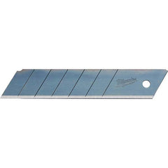 Milwaukee Tool - Knife Blades Type: Snap-Off Blade Material: Carbon Steel - Industrial Tool & Supply