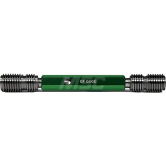 Thread Setting Go/No Go Gages; Type: Hilo Thread Setting Plug Gage; Go/No Go: Go/No Go; Thread Size: 1-3/8-12; Classification: 2A; Calibrated: No; Traceability Certification Included: Certificate of Compliance; Thread Type: UNF; Handle Size: 5; Material: