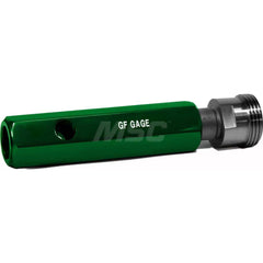 Pipe Thread Plug Gage: Tapered, 3/8-18, Single End