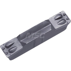 Grooving Insert: GMM502008V PR930, Solid Carbide TiCN Finish, Neutral, 5 mm Cutting Width, 11 mm Max Depth, Series KGM
