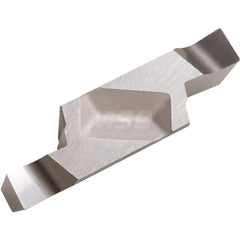 Grooving Insert: GVF340A KW10, Solid Carbide Co & WC Finish, Right Hand, 3.4 mm Cutting Width, 2.3 mm Max Depth, Series GFV