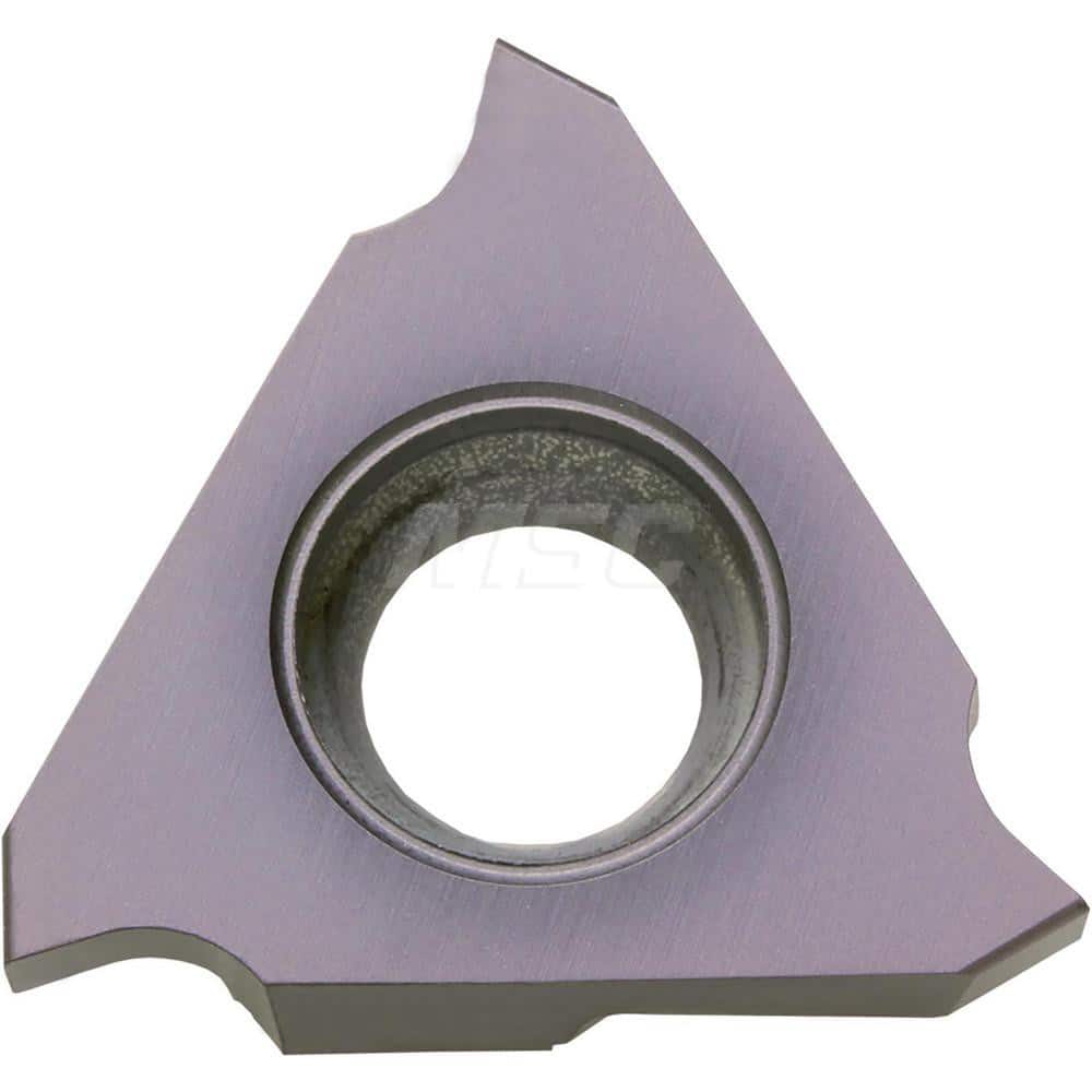 Grooving Insert: GBA32 PR1215, Solid Carbide Megacoat, Left Hand, 1.4 mm Cutting Width, 2.5 mm Max Depth, Series GBA