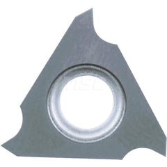 Grooving Insert: GBF32 GW15, Solid Carbide Co & WC Finish, Right Hand, 2.25 mm Cutting Width, 3 mm Max Depth, Series GBF