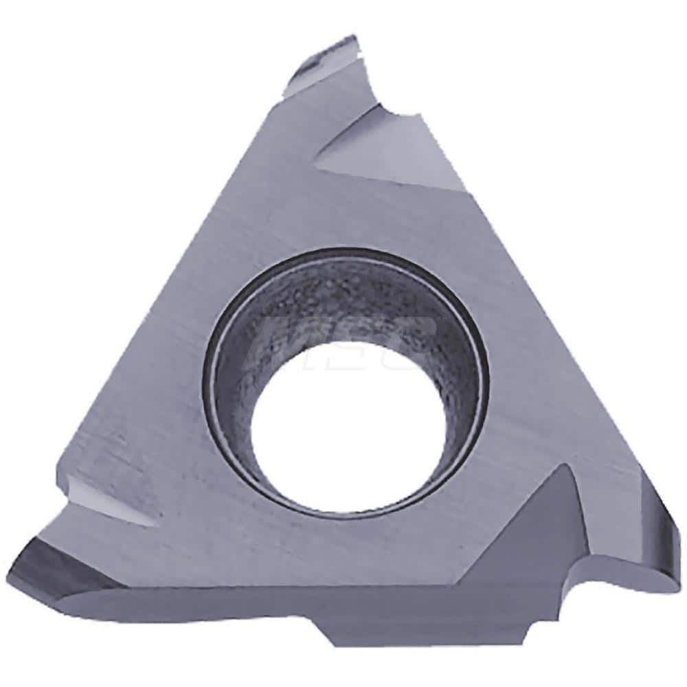 Grooving Insert: GBA43R PR1625, Solid Carbide Megacoat Nano Finish, Right Hand, 4 mm Cutting Width, 5 mm Max Depth, Series GBA