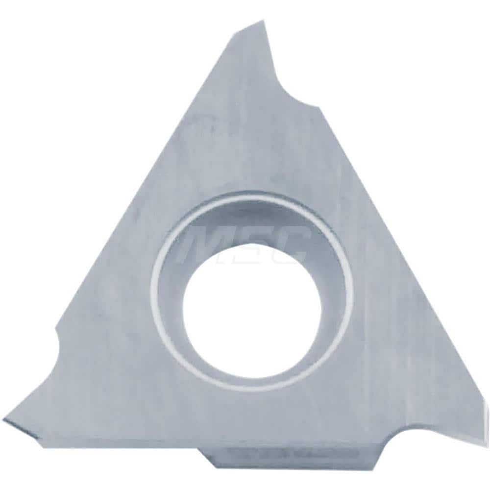 Grooving Insert: GBA43F TN620, Cermet TiCN Finish, Right Hand, 2.5 mm Cutting Width, 4 mm Max Depth, Series GBA