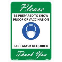 NMC - Safety Signs Message Type: COVID-19 Message or Graphic: Message & Graphic - Industrial Tool & Supply