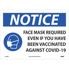 NMC - Safety Signs Message Type: COVID-19 Message or Graphic: Message & Graphic - Industrial Tool & Supply
