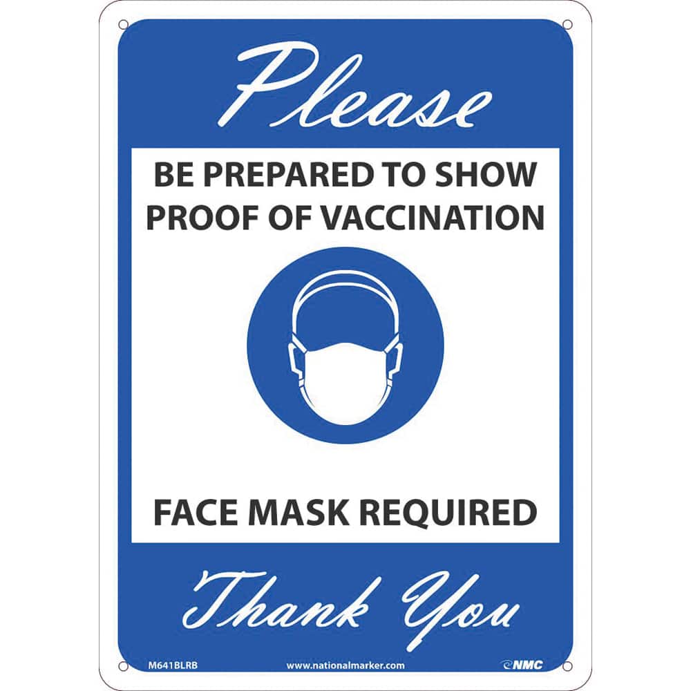 NMC - Safety Signs Message Type: COVID-19 Message or Graphic: Message & Graphic - Industrial Tool & Supply