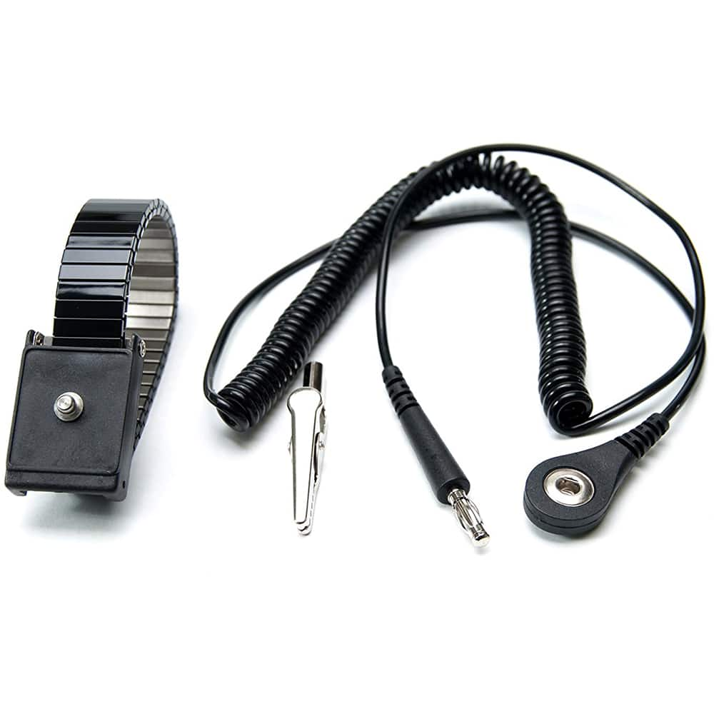 Bertech - Grounding Wrist Straps Includes Grounding Cord: No Grounding Cord Length (Feet): 12.00 - Industrial Tool & Supply