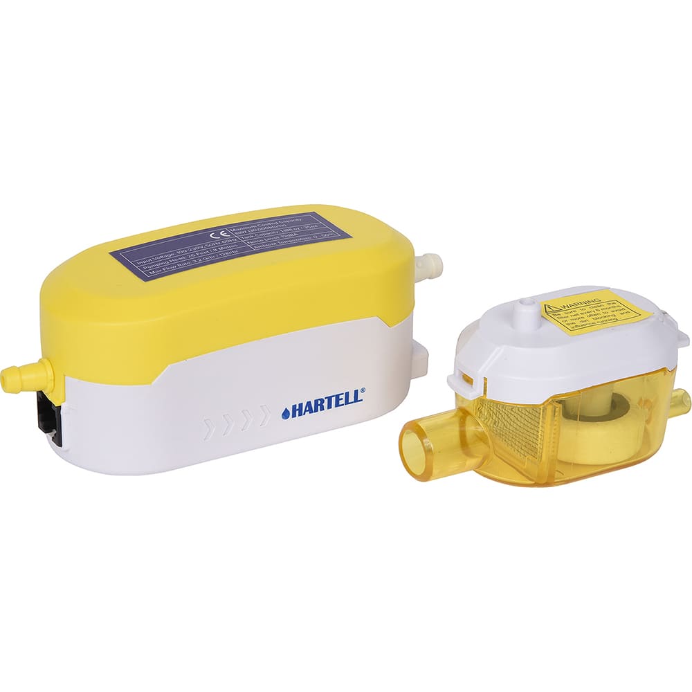 Hartell - Condensate Systems Type: Mini-Split Condensate Pump Voltage: 100-230 - Industrial Tool & Supply