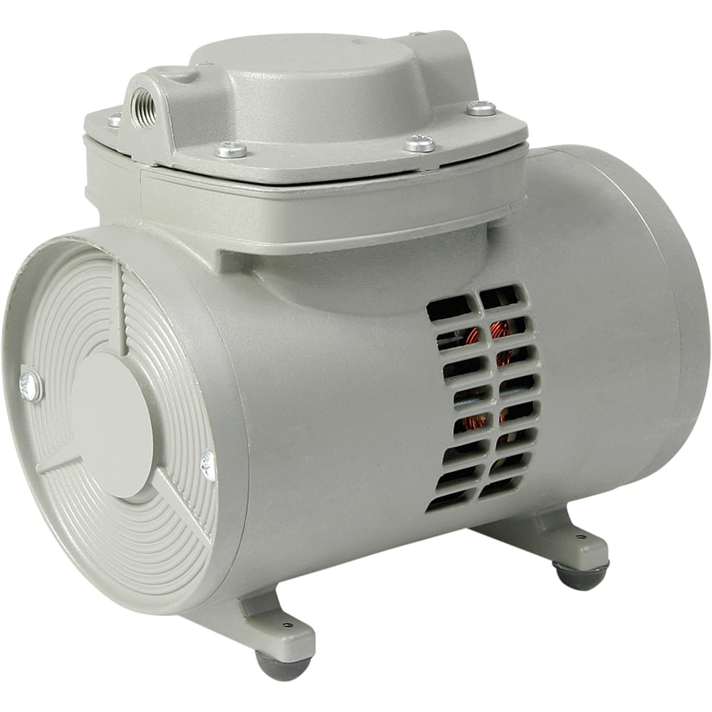 Thomas - Diaphragm-Type Vacuum Pumps Voltage: 115 VAC Compressor Type: Diaphragm Compressor and Vacuum Pump - Industrial Tool & Supply