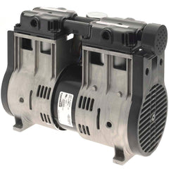 Thomas - Piston-Type Vacuum Pumps Type: Vacuum Voltage: 115 VAC - Industrial Tool & Supply