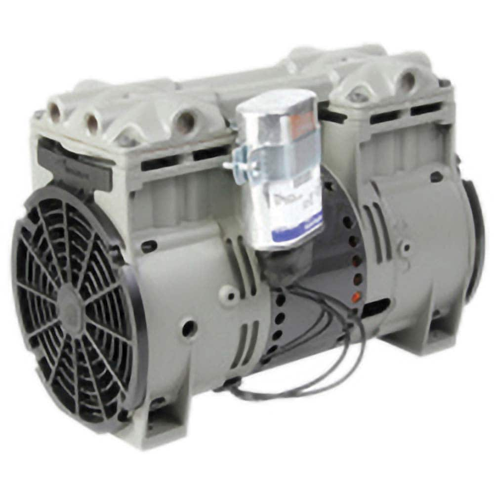 Thomas - Piston-Type Vacuum Pumps Type: Vacuum Voltage: 115 VAC - Industrial Tool & Supply