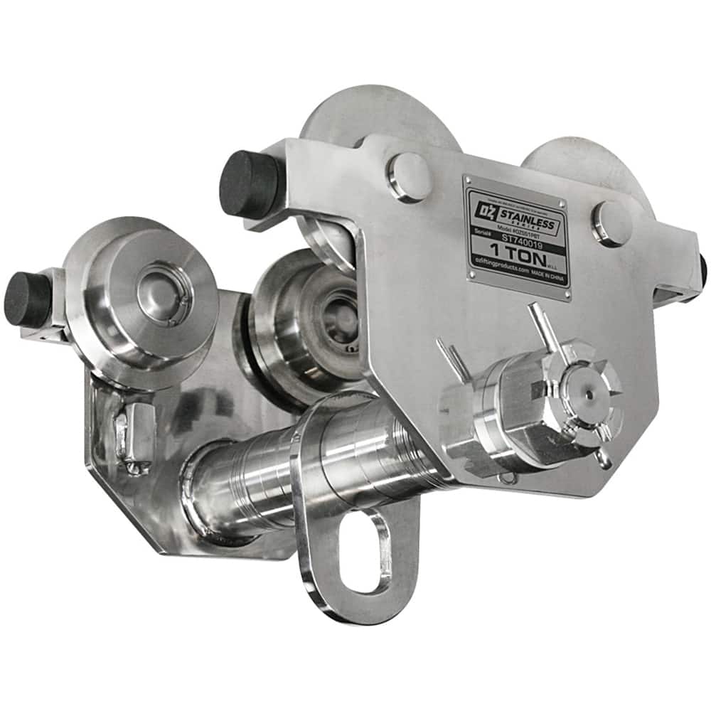 OZ Lifting Products - Trolleys Type: Push Beam Trolley Load Capacity (Lb.): 2000.000 - Industrial Tool & Supply