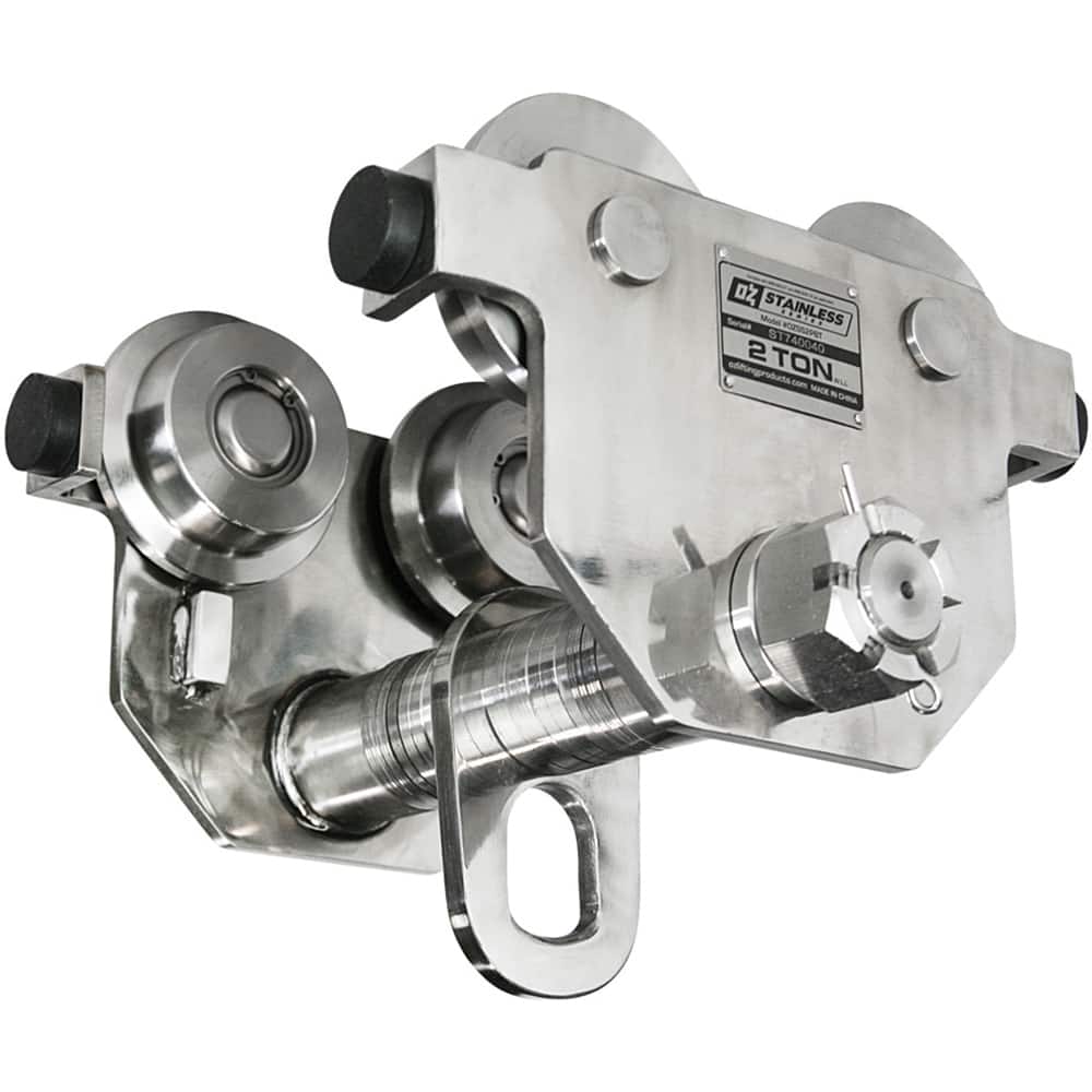 OZ Lifting Products - Trolleys Type: Push Beam Trolley Load Capacity (Lb.): 4000.000 - Industrial Tool & Supply